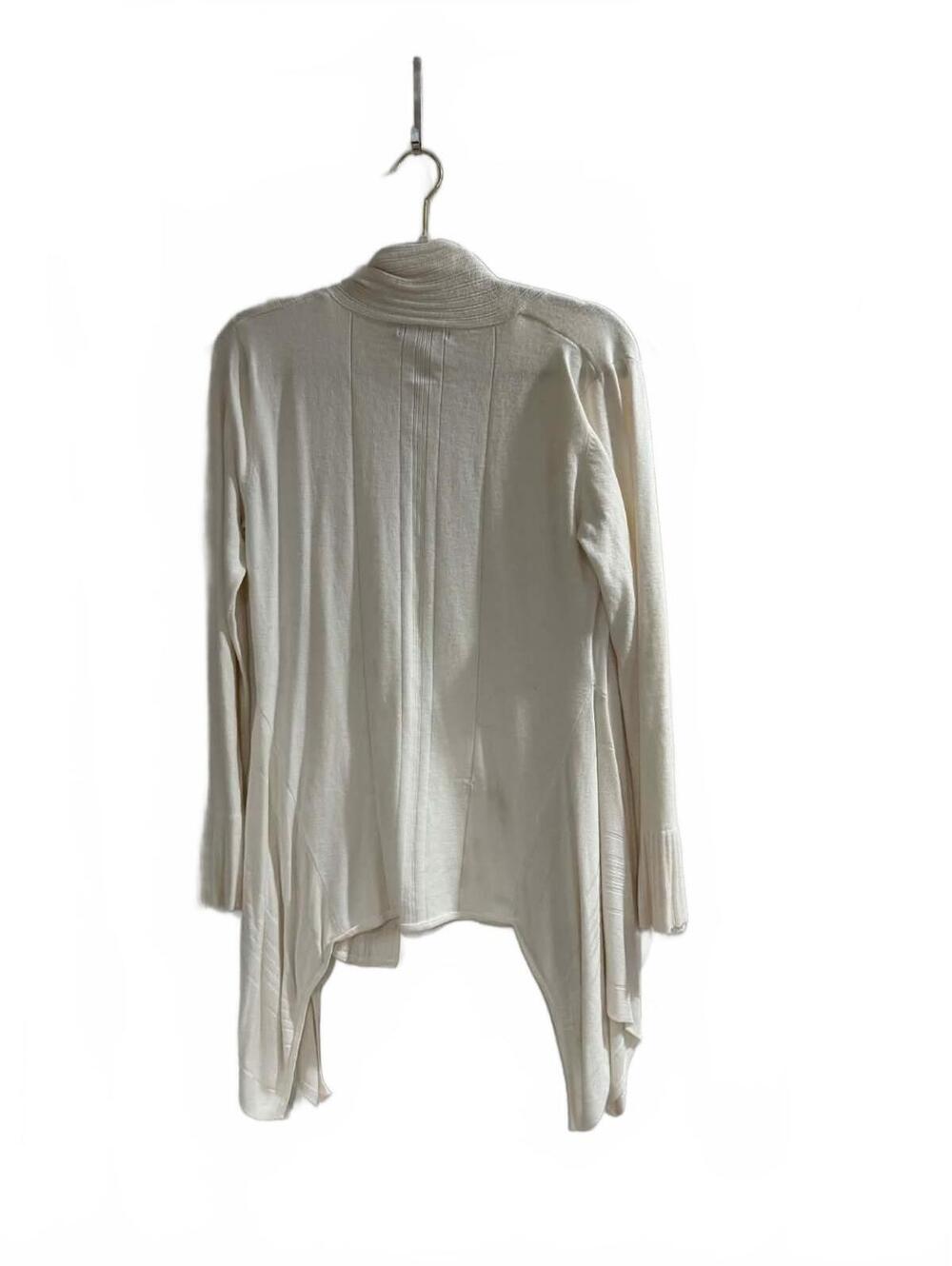 Belldini Cream Open Front Ribbed Cardigan Sweater Medium